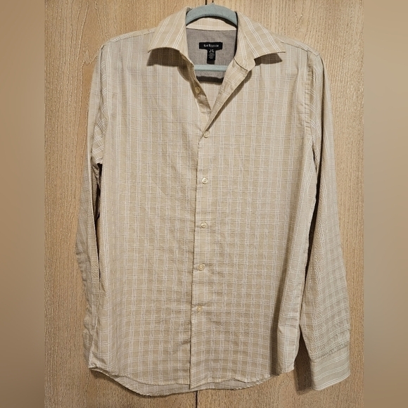 Geoffrey Beene Men's Beige Shirt - Picture 1 of 6